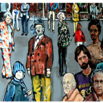 townhallwall-filtered-4 (The People Parade: A Willimantic Snapshot – 1978)
