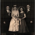George & Constance Saba Wedding Party (George and Constance Saba’s Wedding – April 7, 1956)